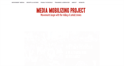 Desktop Screenshot of mediamobilizing.org